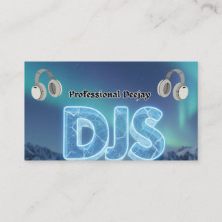 Carte De Visite DJs Professionnel