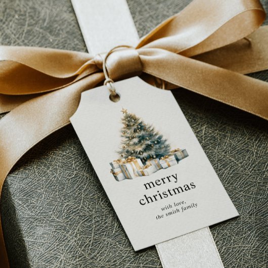 Carte De Visite do-it-yourself COULEUR D'EAU NOËL ARBRE DE VACANCE