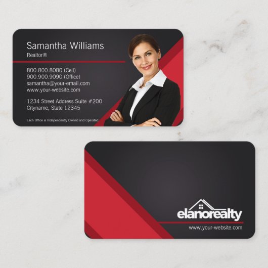 Carte de visite d'objet immobilier de Keller (Devant / Derrière)