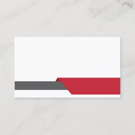 Carte de visite d'objet immobilier de Keller (Dos)