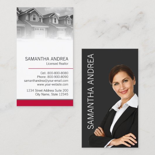 Carte de visite d'objet immobilier de Keller (Devant / Derrière)