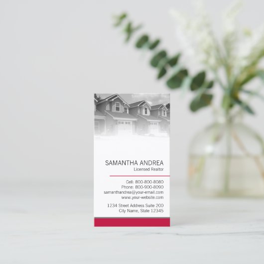 Carte de visite d'objet immobilier de Keller (Debout devant)