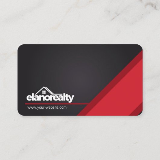 Carte de visite d'objet immobilier de Keller (Dos)