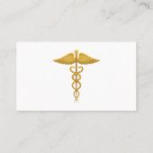 Carte De Visite Docteur blanc (Dos)