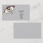 Carte De Visite Docteur des yeux (Devant / Derrière)