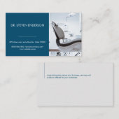 Carte De Visite Docteur | Directeur du bureau dentaire (Devant / Derrière)
