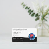 Carte De Visite Docteur en gestion de la douleur Médicale (Debout devant)
