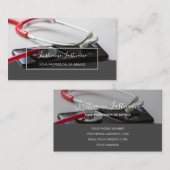 Carte De Visite Docteur intelligent avec smartphone numérique Stet (Devant / Derrière)