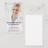 Carte De Visite Docteur Médicale | Médecin | Stethoscope | Santé (Devant / Derrière)