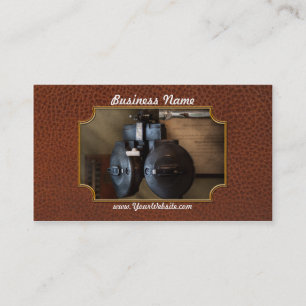 Carte De Visite Docteur - optométrie - un vieux phoropter