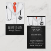 Carte De Visite Docteur practice médical/Care Médical (Devant / Derrière)