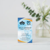 Carte De Visite Docteur | Pratique MD | Icônes optométristes (Debout devant)