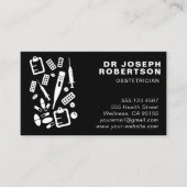 Carte De Visite Doctor, Nurse, Phamacist (Devant)