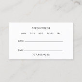 Carte De Visite Doctor Physician Logo Appointment Reminder And  (Dos)