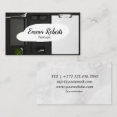 Carte De Visite Documents Pink Law Lawyer Paralegal (Devant / Derrière)