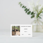 Carte De Visite Dog Training (Debout devant)
