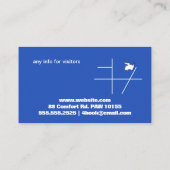 Carte De Visite Dog Training School (Dos)