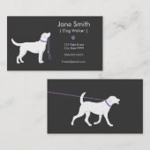 Carte de visite Dog Walker (Devant / Derrière)