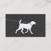 Carte de visite Dog Walker (Dos)