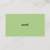 Carte de visite Dog Walker (Dos)