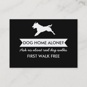 Carte de visite Dog Walker - Personnalisable