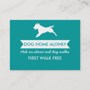 Carte de visite Dog Walker - Personnalisable