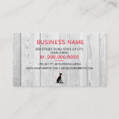 Carte De Visite Dog walker / Pet Care Sitting (Dos)