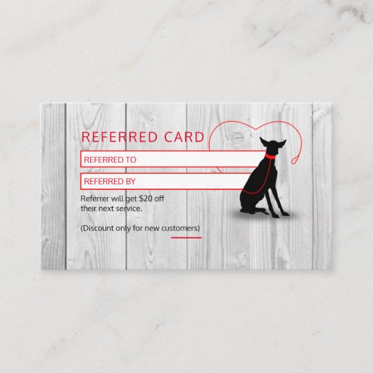 Carte De Visite Dog walker / Pet Care Sitting (Devant)