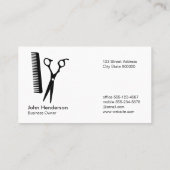 Carte De Visite Doggies mignonnes | Outils Salon (Dos)