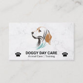 Carte De Visite Doggy Sitter | Services animaux | K9 (Devant)