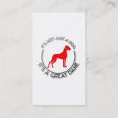 Carte De Visite Dogrames (Dos)