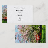 Carte De Visite Dogwood rose (Devant / Derrière)