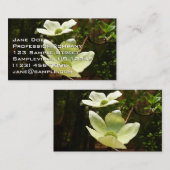 Carte De Visite Dogwoods et séquoias dans le parc national Yosemit (Devant / Derrière)