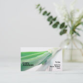 Carte de visite d'oignon vert (Debout devant)