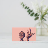 Carte De Visite doit-je attendre (Debout devant)