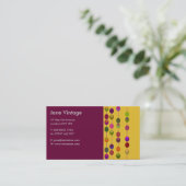 Carte de visite d'olives de cocktail (Debout devant)