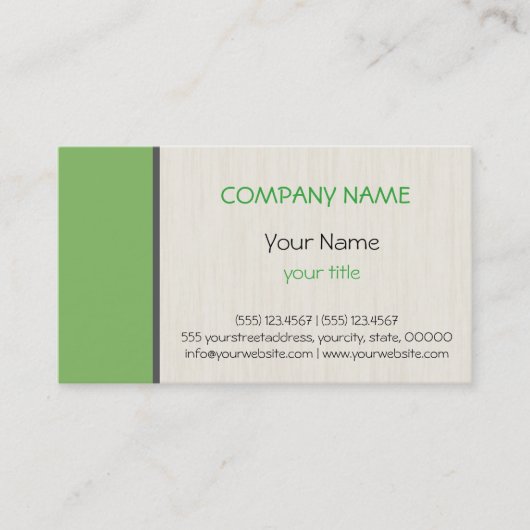 Carte De Visite Dollar facture professionnel élégant moderne (Devant)