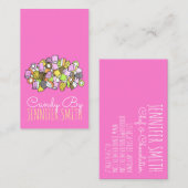 Carte De Visite Dolly Mixte Royaume-Uni Fondant Confection Candy (Devant / Derrière)