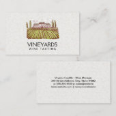 Carte De Visite Domaine viticole | Croquis (Devant / Derrière)