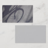 Carte de visite d'ombre de bicyclette (Devant / Derrière)