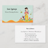 Carte de visite domestique mignon (Devant / Derrière)