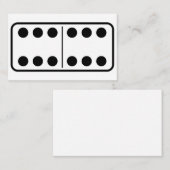 Carte De Visite Domino 6 6 (Devant / Derrière)