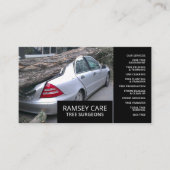 Carte De Visite Dommages à la propriété - Arbre-chirurgien - Arbor (Devant)