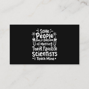 Carte De Visite Don de scientifique   J'Enseigne les scientifiques