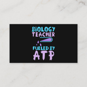 Carte De Visite Don de scientifique Professeur De Biologie Alime