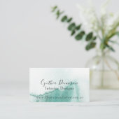 Carte de visite d'onde Aqua (Debout devant)