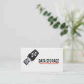 Carte De Visite Données (Debout devant)