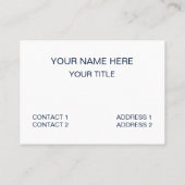 Carte De Visite Donnez un restaurant de dim sum (Dos)