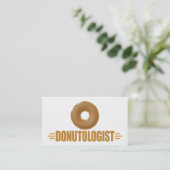 Carte De Visite Donut personnalisé (Debout devant)