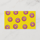 Carte de visite Donuts (Dos)